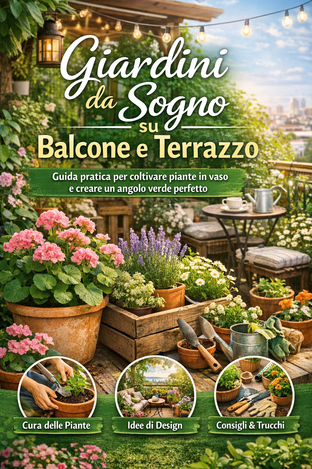 Giardini da sogno su balcone e terrazzo